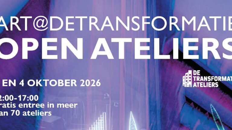 Open Ateliers 3 en 4 oktober 2026 Open Ateliers 3 en 4 oktober 2026